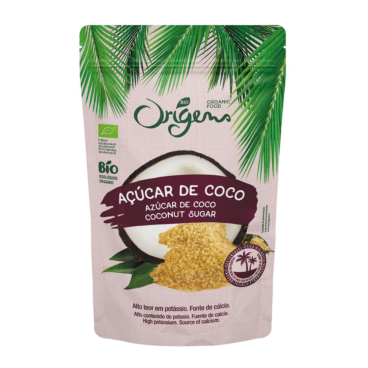 AÇÚCAR DE COCO ORIGENS BIO 250G