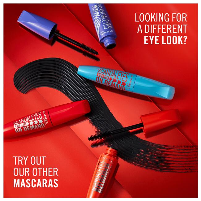 Rimmel London ScandalEyes Volume on Demand Mascara 001 Black