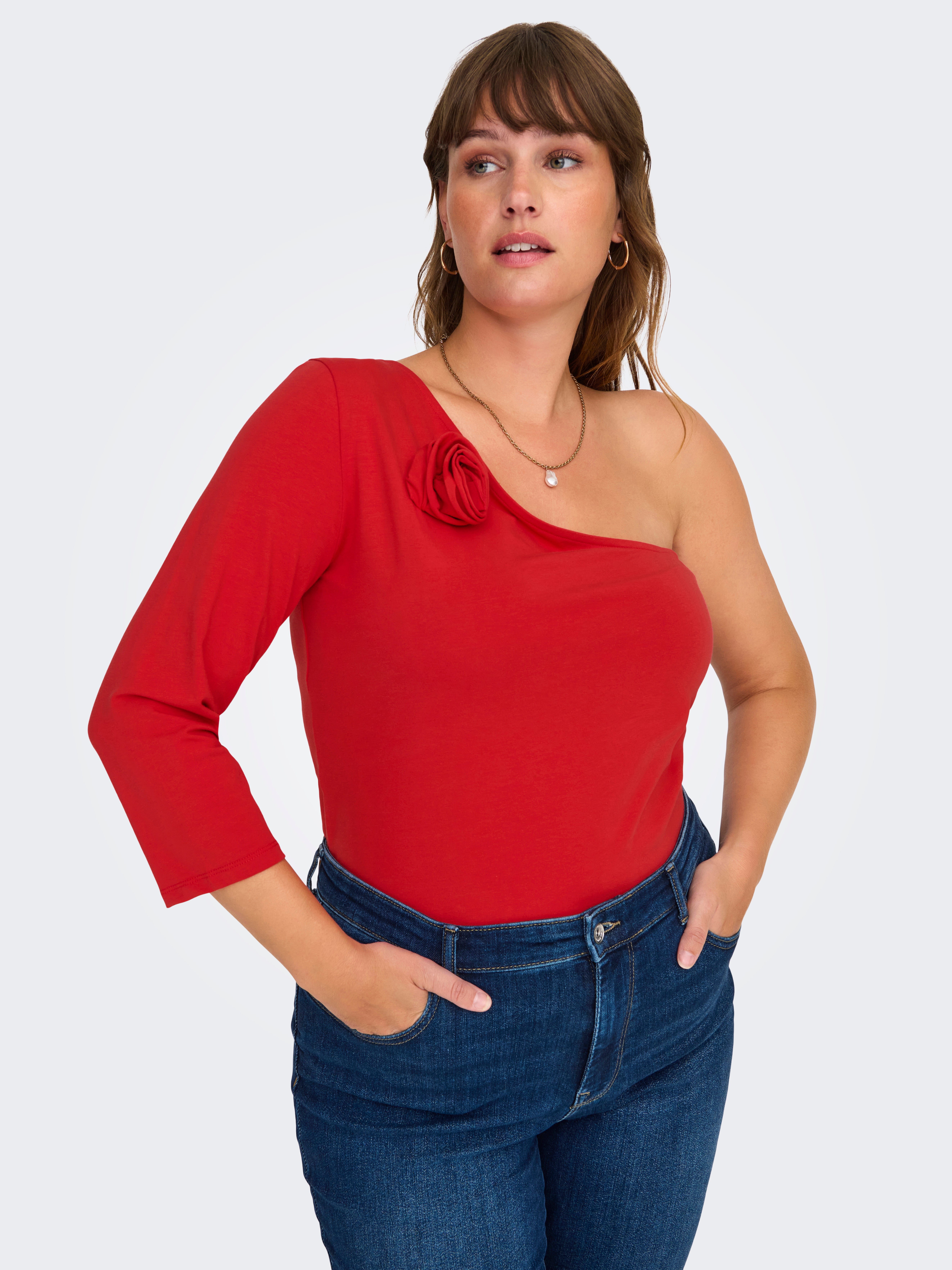 CARROYSA Asymetrisches Top Mars Red
