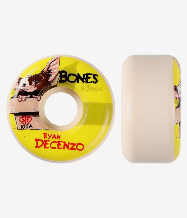 Bones STF Decenzo Gizzmo V2 Rollen (white) 53mm 103A 4er Pack
