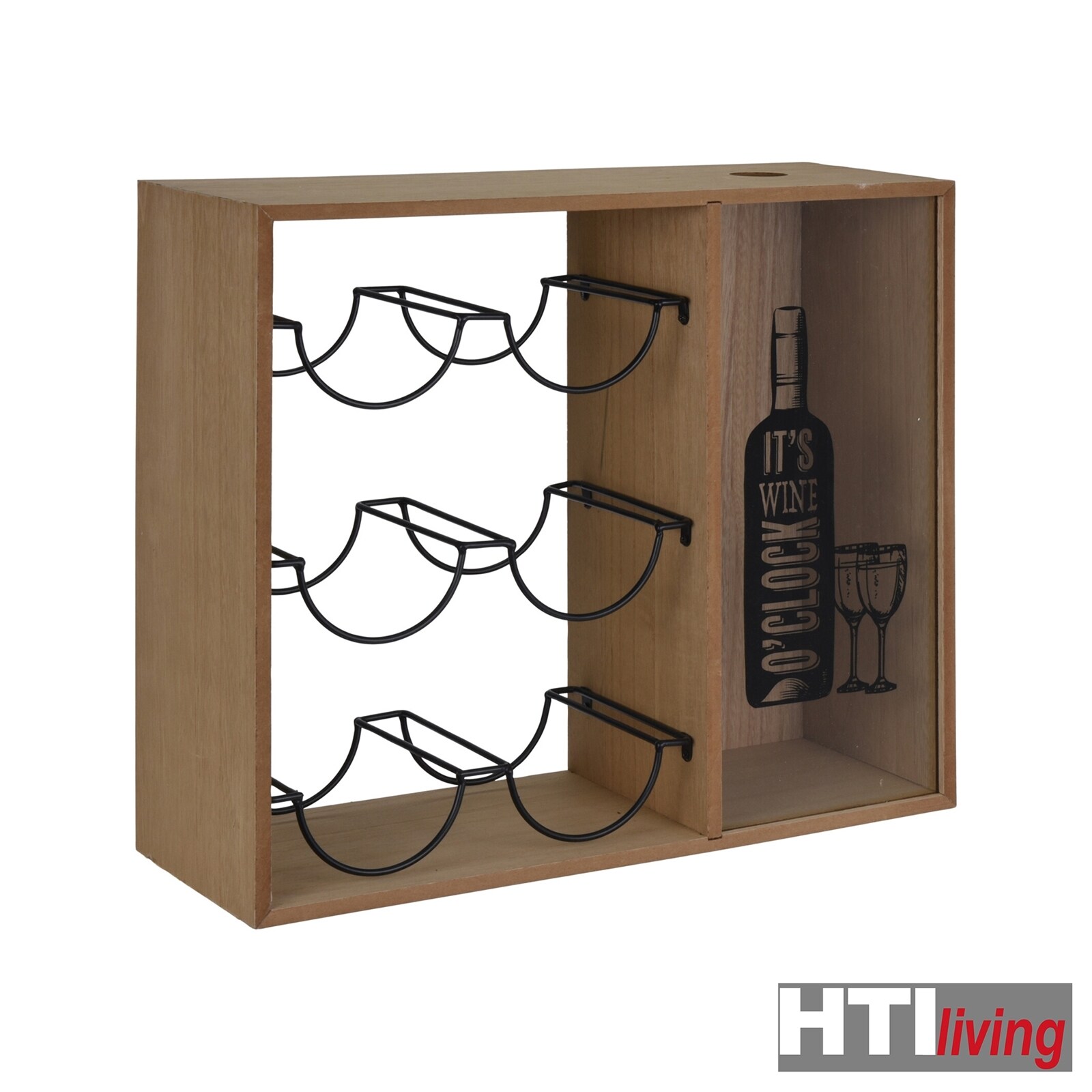 HTI-Living Weinregal mit Korken-Sammler