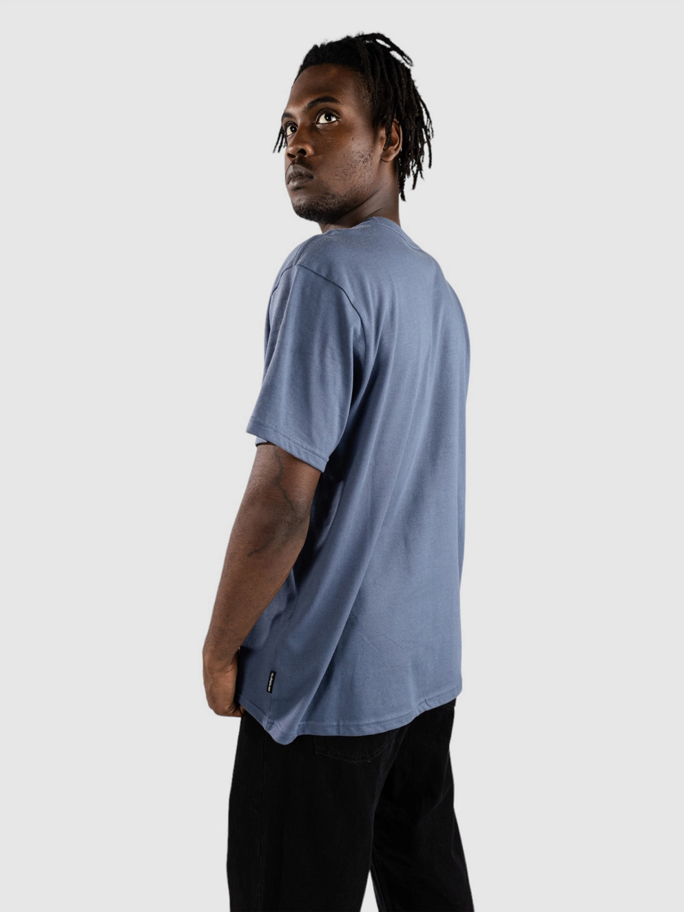 Quiksilver Sun Flare Mor T-Shirt vintage indigo