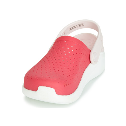 Crocs - LITERIDE CLOG K - Rouge / blanc