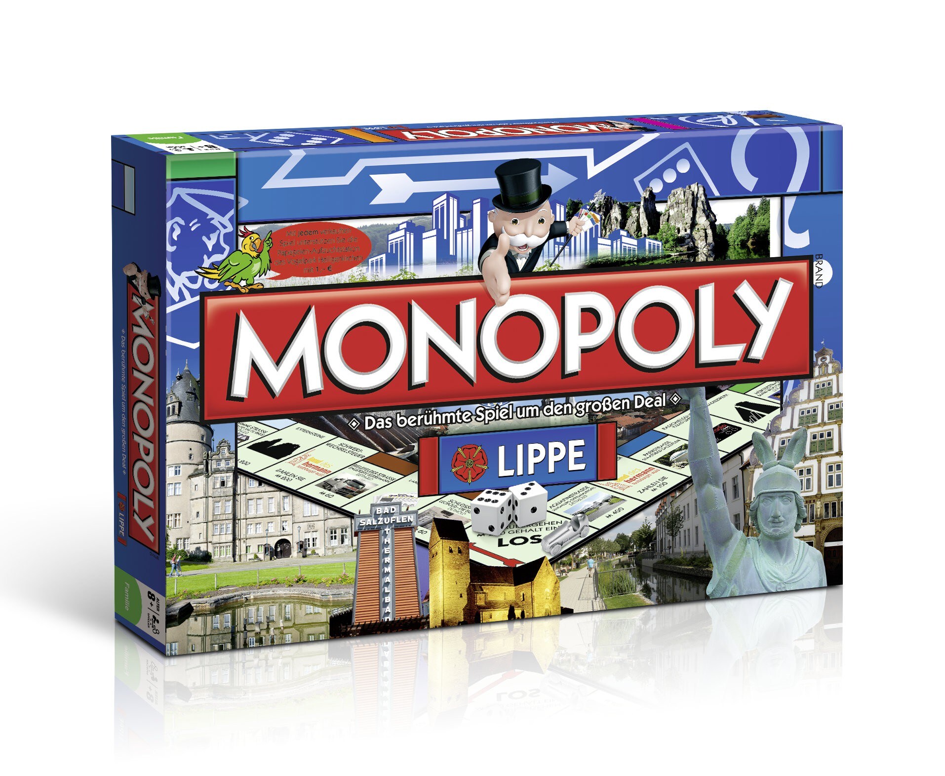 Monopoly Lippe Brettspiel Gesellschaftsspiel