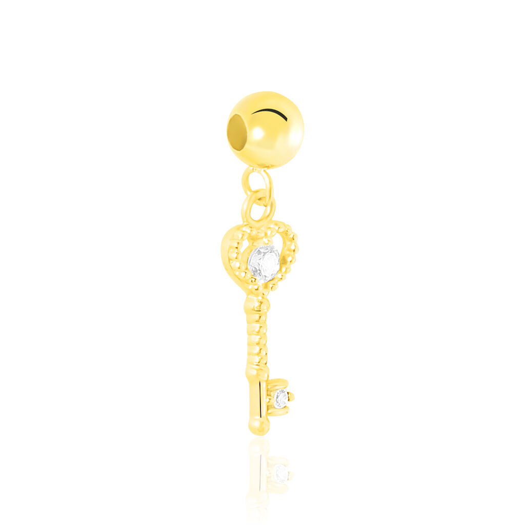 Charms Lezine Or Jaune Oxyde De Zirconium
