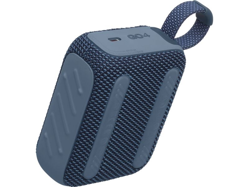 JBL Go 4 Blau Ultra-kompakter Bluetooth-Lautsprecher