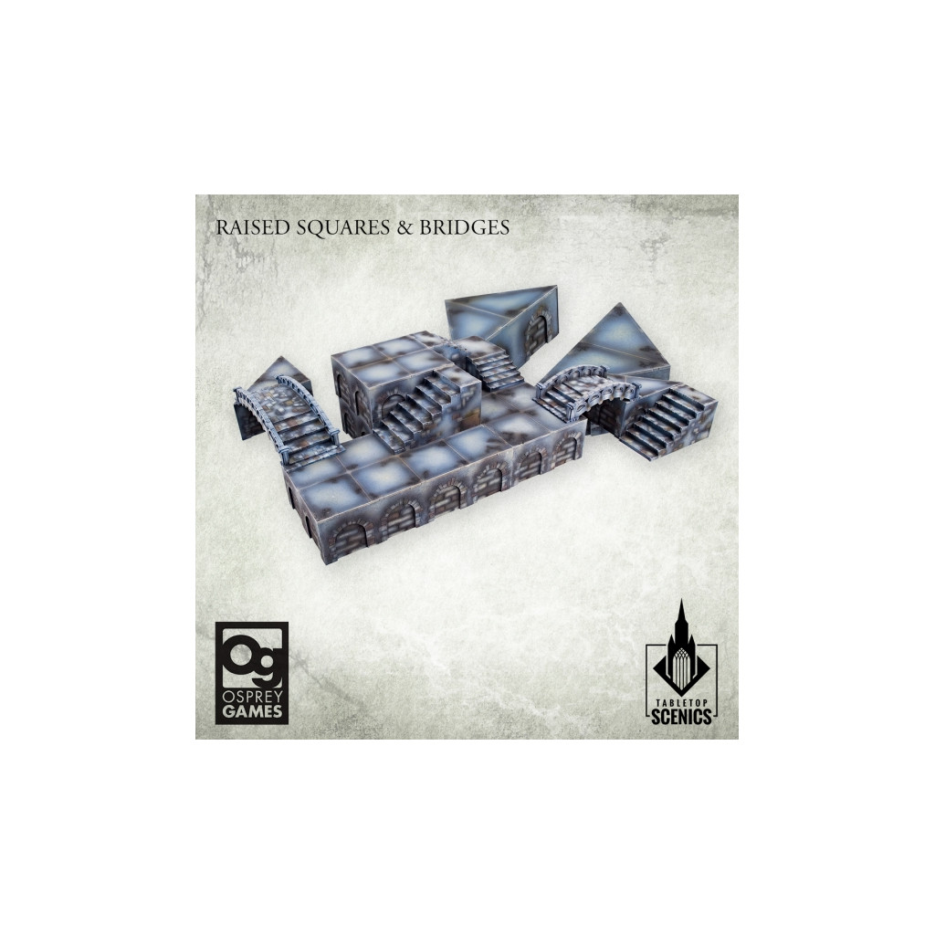 Décors Officiels Frostgrave - Raised Squares & Bridges