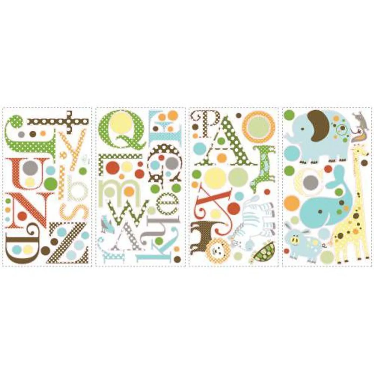 TheDecoFactory Alphabet Animaux