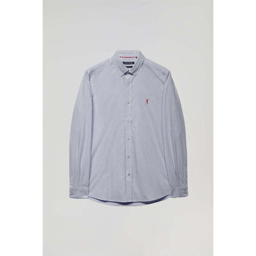 Polo Club - RIGBY GO SHIRT STRIPES OXFORD Azul