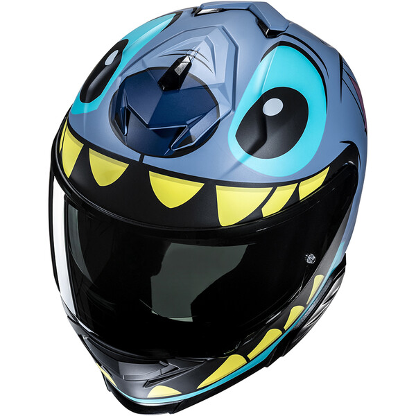 HJC - Casque i71 Stitch Disney MC2SF / Bleu / Violet / Mat