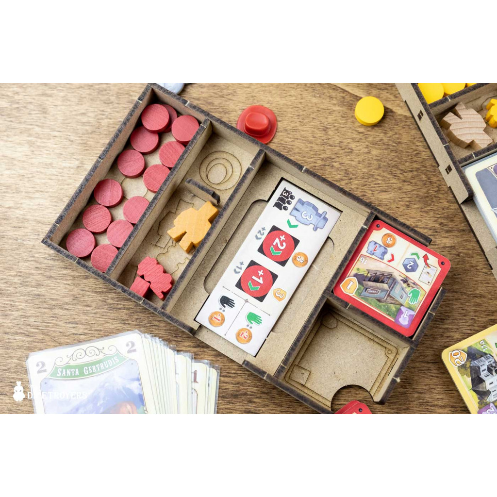 Rangement pour Boîte Dicetroyers - Great Western Trail (Seconde Édition)