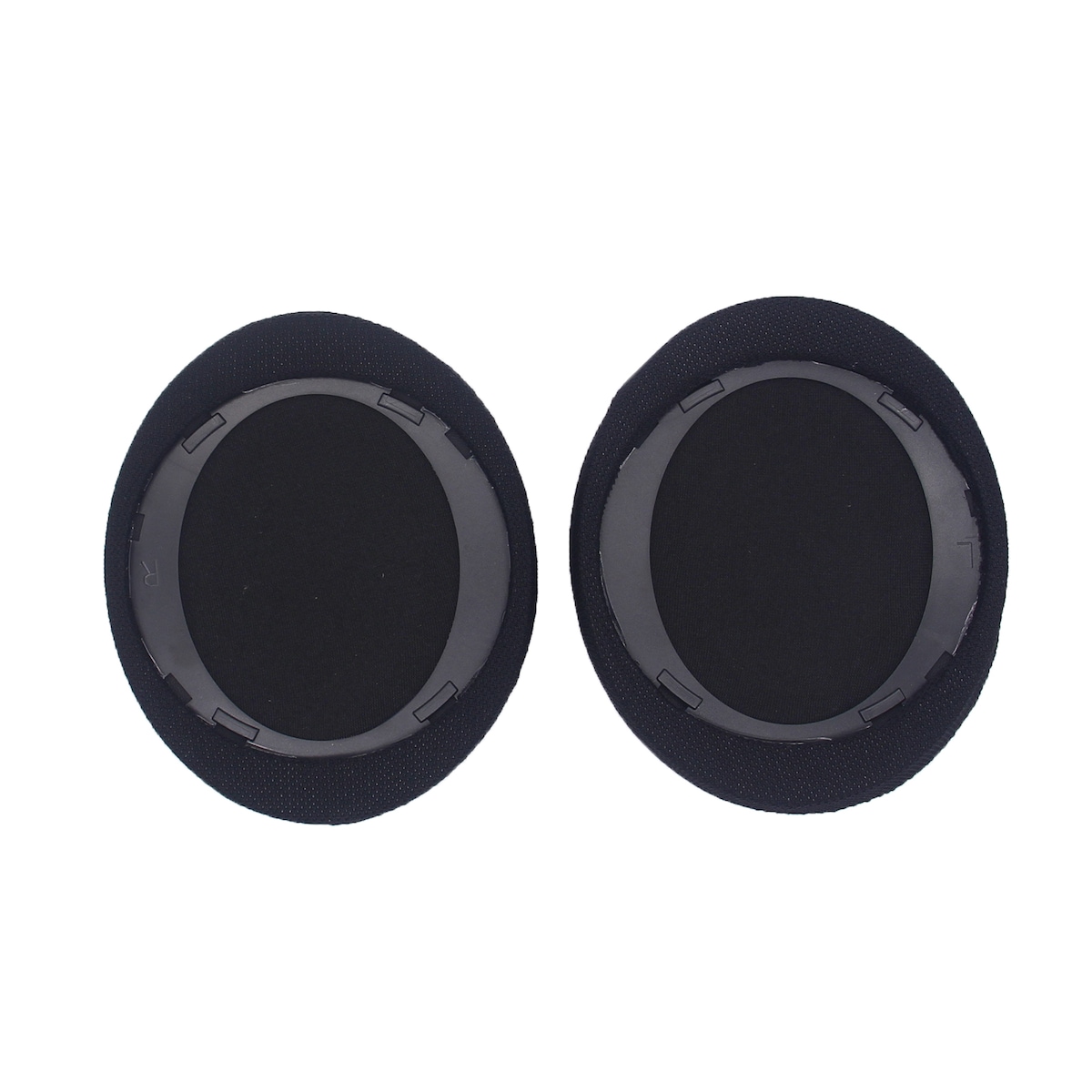 Svarte øreputer med klips for Philips SHP9500-serien Mesh
