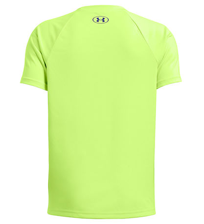 Under Armour T-Shirt - Tech Split WordMørk- Morph Green