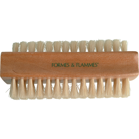 Brosse à ongles en soie naturelle Formes et Flammes