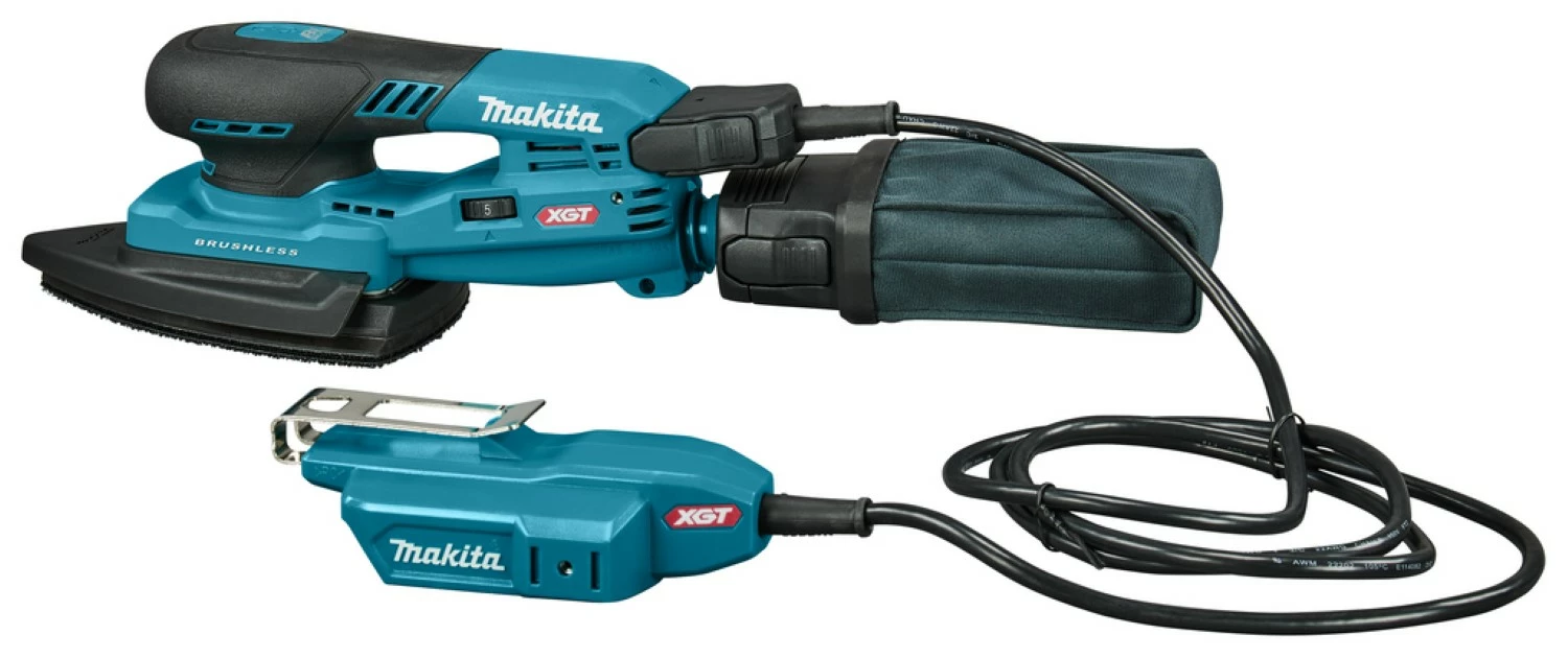 Makita BO006CGZJNL XGT 40V Li-ion accu Handpalm deltaschuurmachine in Mbox - 100x150mm