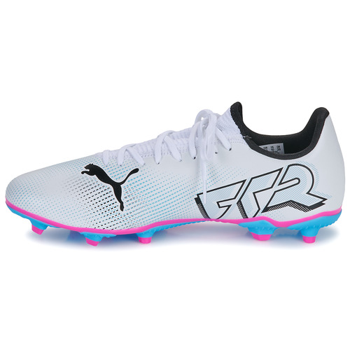 Puma - FUTURE 7 PLAY FG/AG - Blanc / Noir