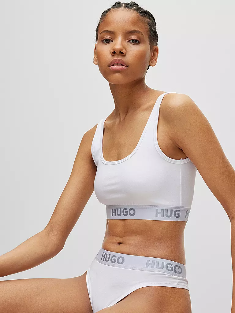 HUGO String white  weiss