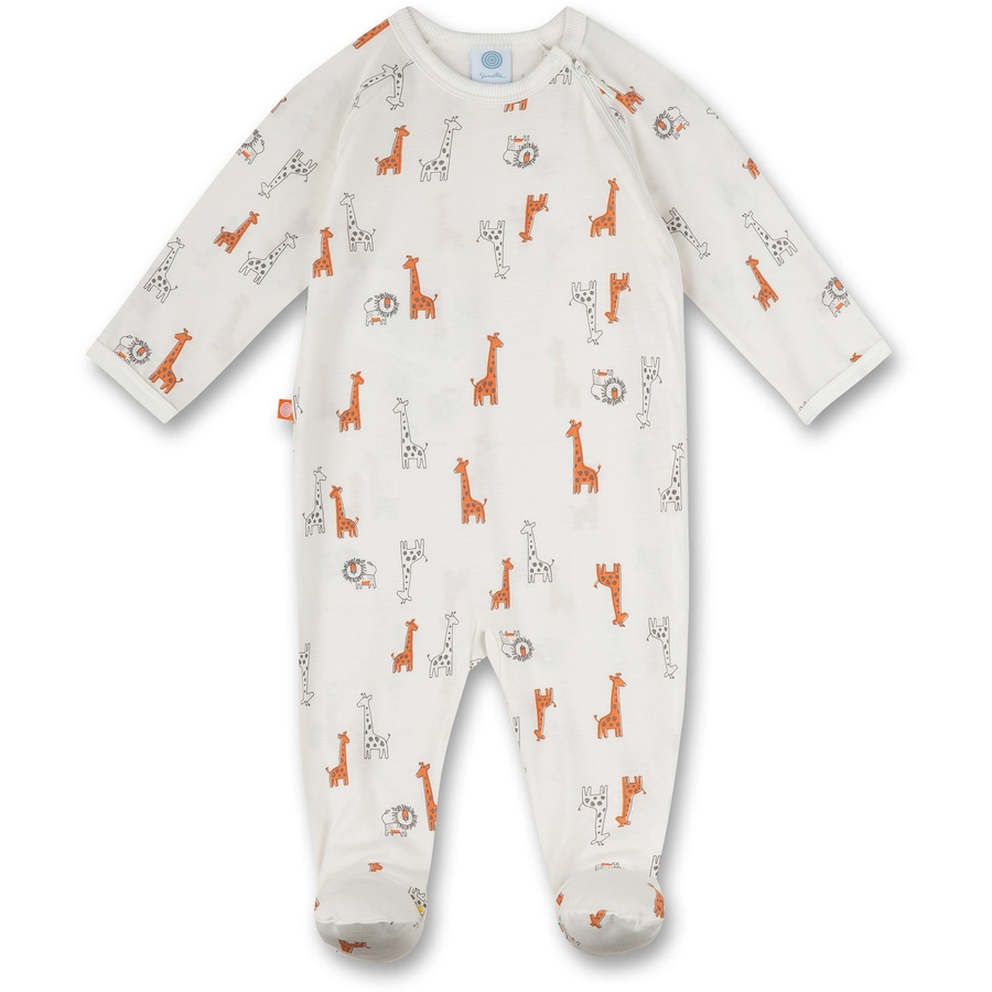Sanetta Overall Giraffen weiß