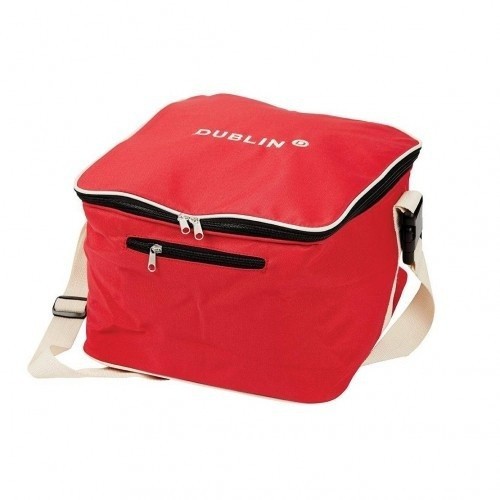 Bolsa modelo Imperial para capacete de equitação, vermelha/creme