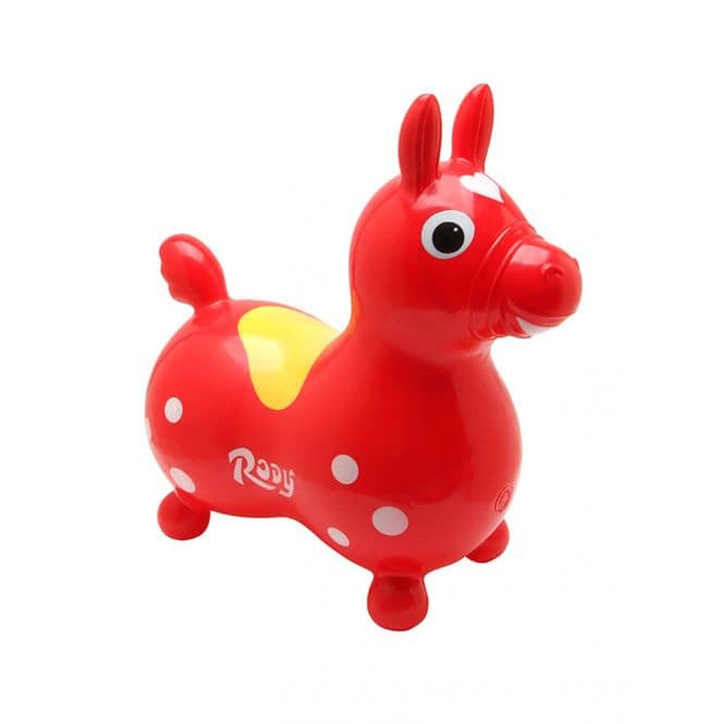 Hüpfpferd Rody - blau oder rot
