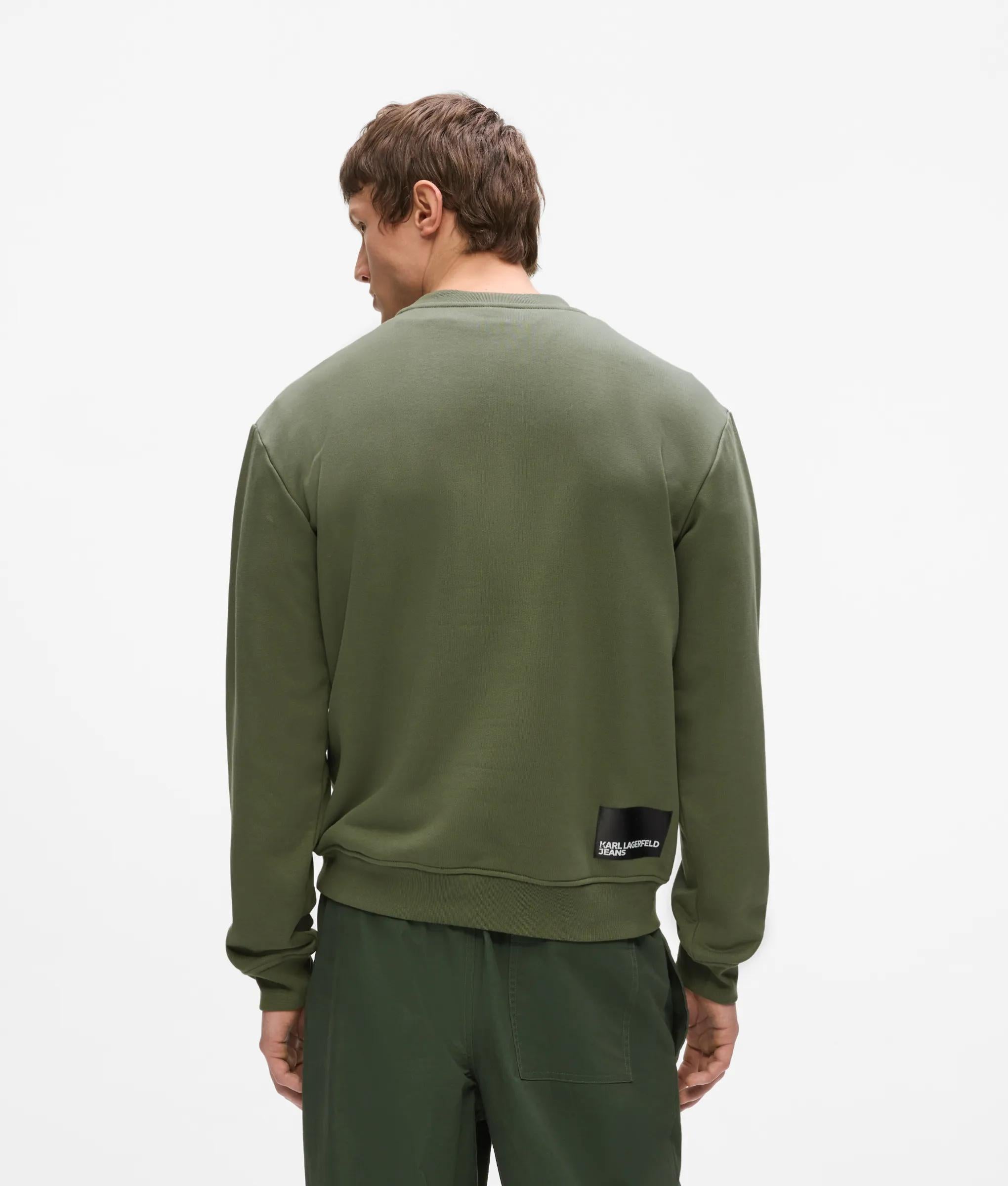 Sweatshirt met regular fit en logo