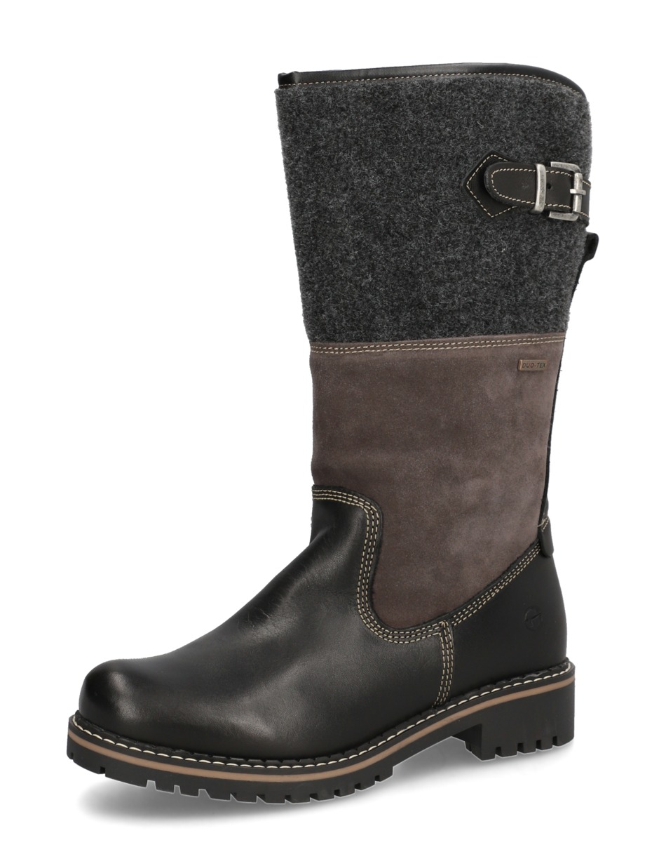 Lederkombination Stiefel