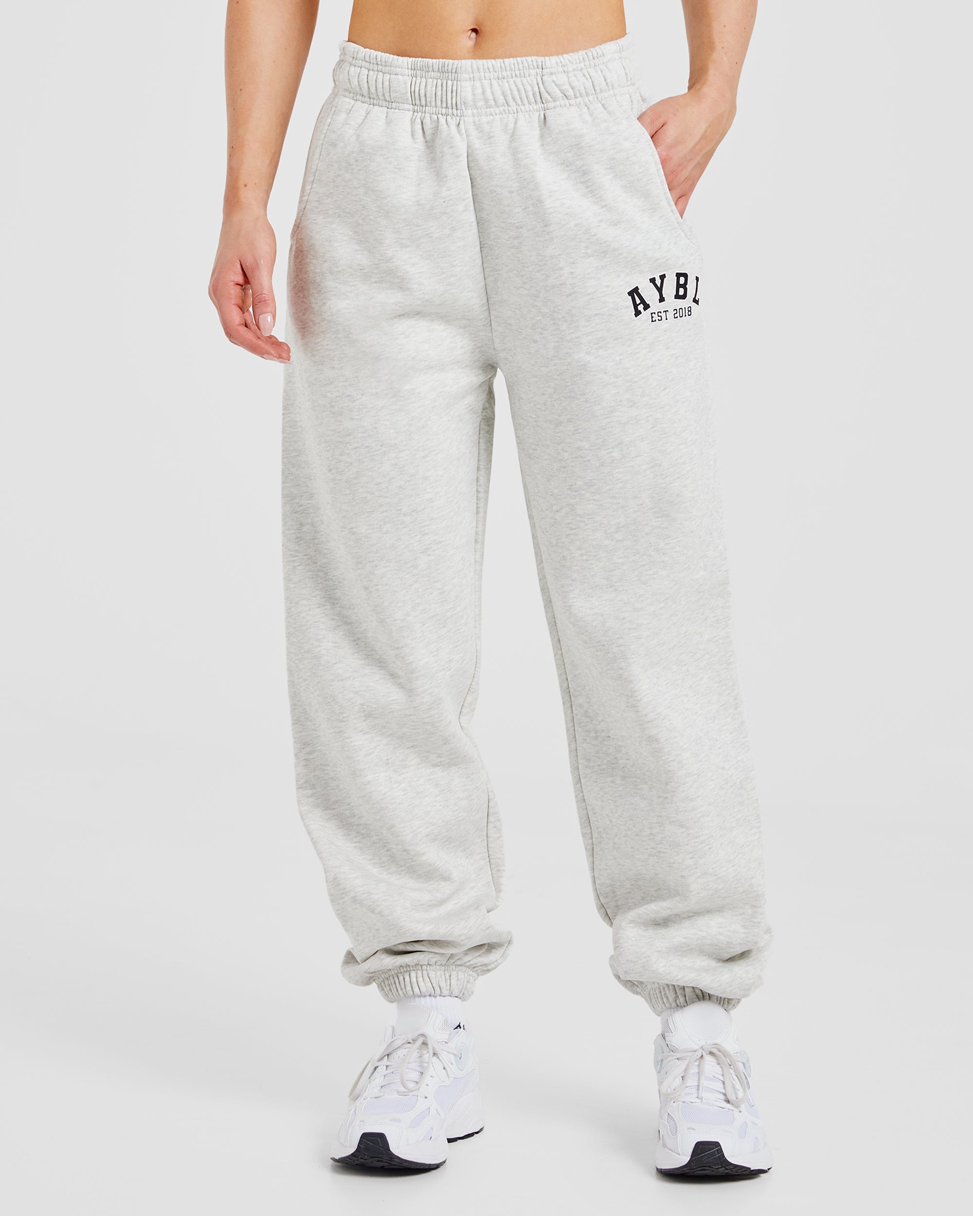 Varsity Graphic Oversized Joggers