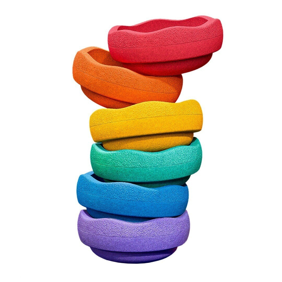 Stapelstein original mini rainbow classic - 6st