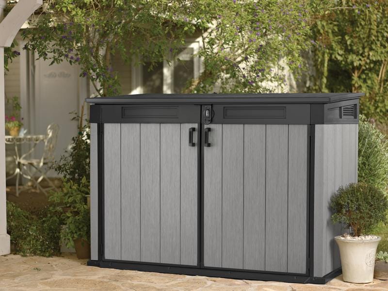 Keter Gartenschrank Grande Store Anthrazit/Grau Grosse Aufbewahrungsbox