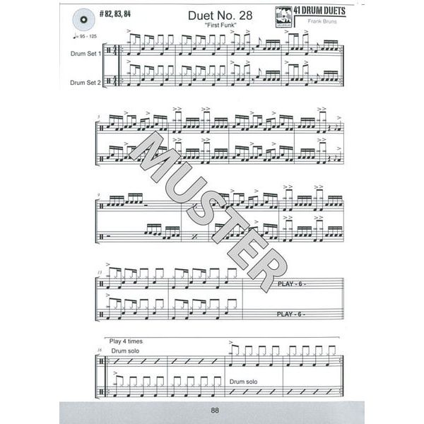Leu Verlag 41 Drum Duets