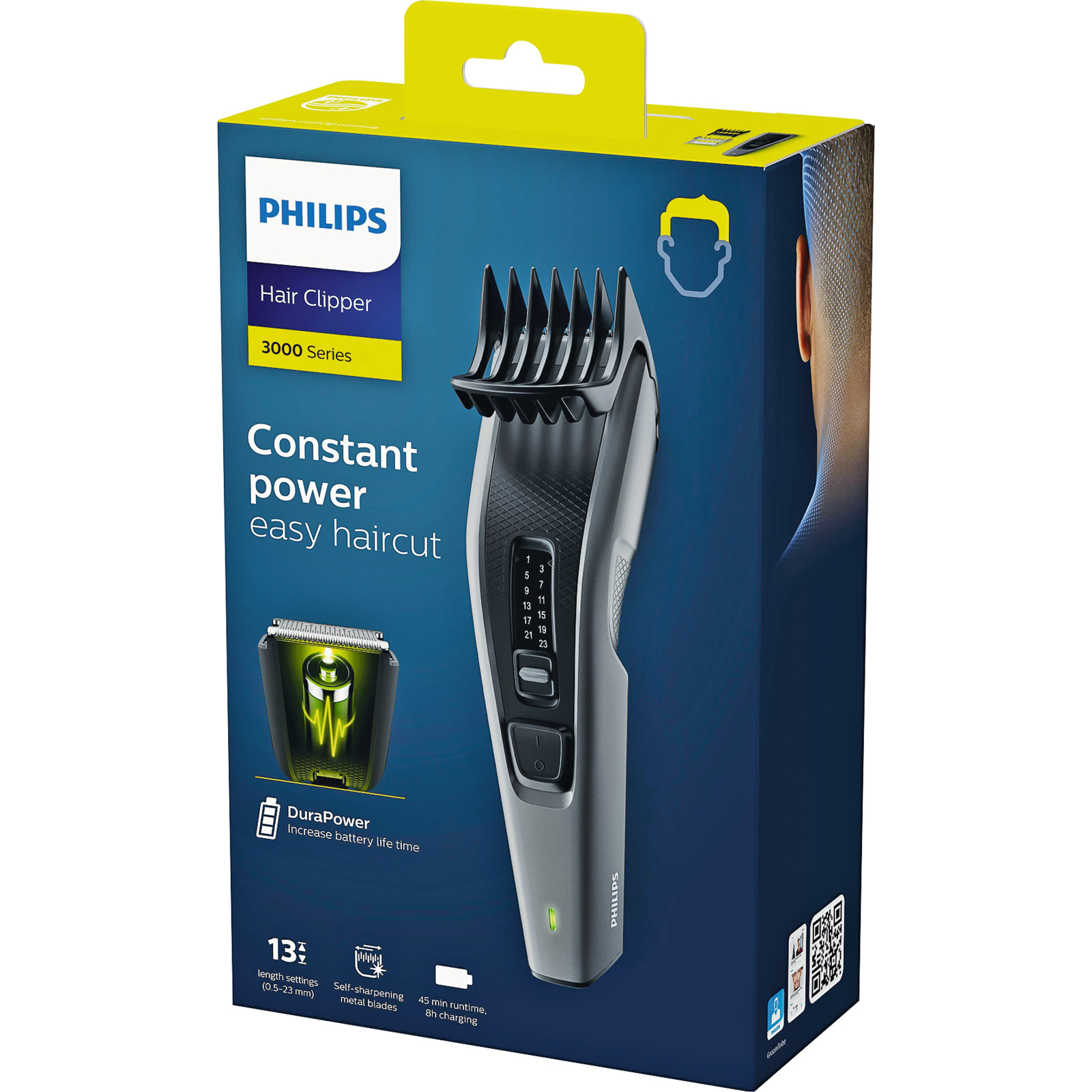 Philips Haarschneider Series 3000 cordles