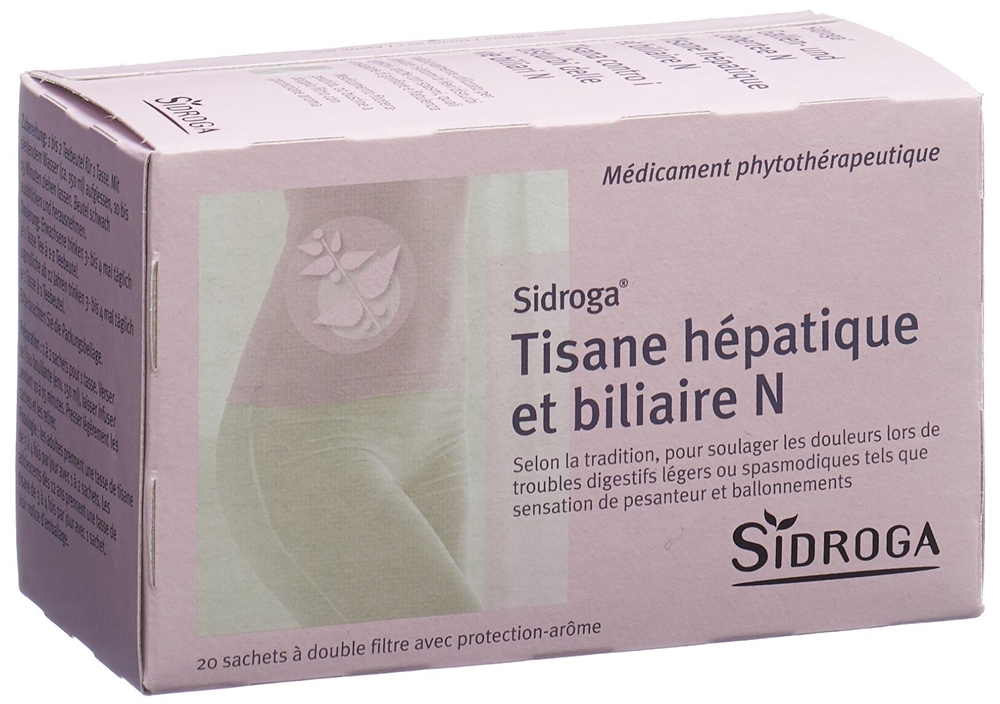 Sidroga Gallen- und Lebertee N Tees Btl 2 g