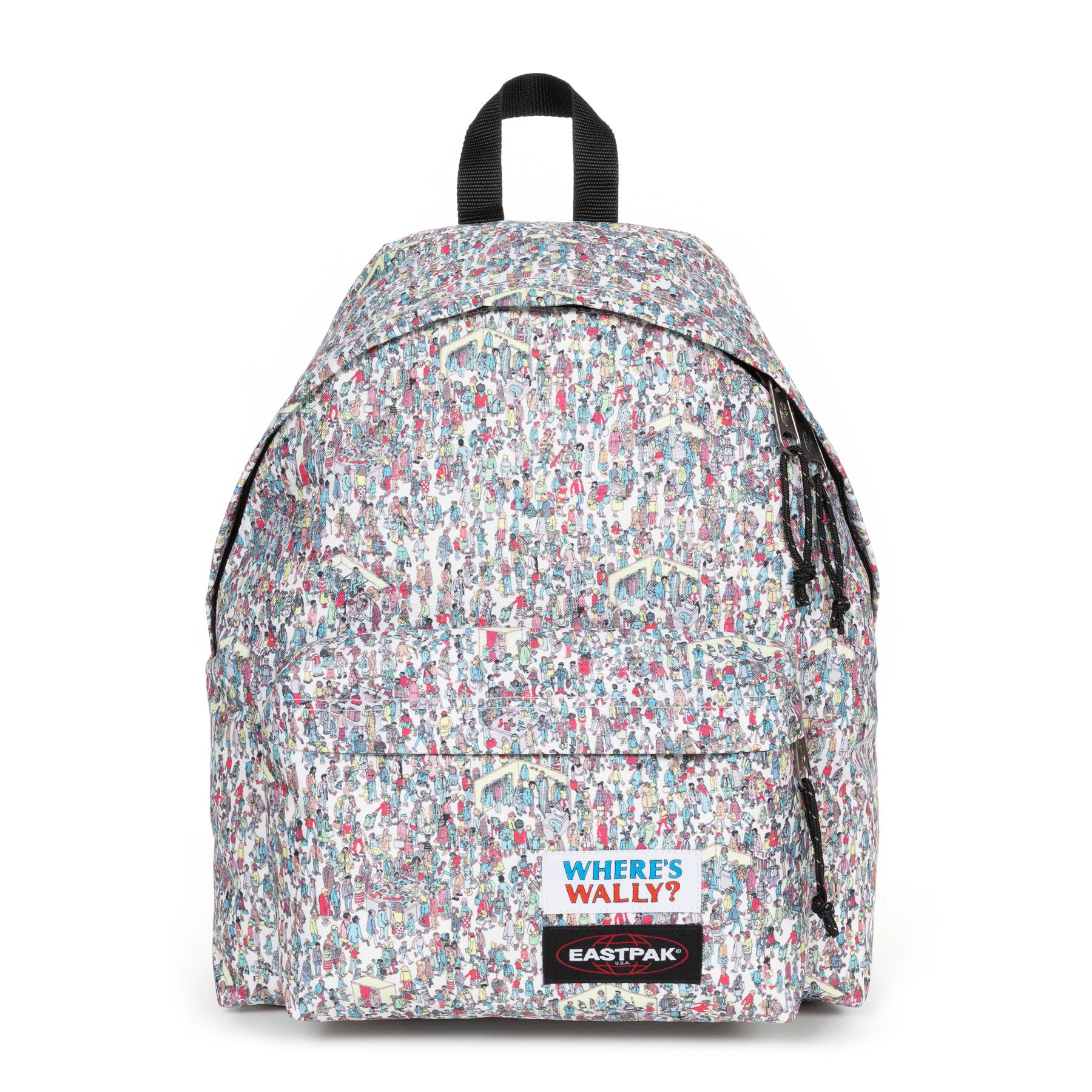 Padded Pak'r Wally Pattern White