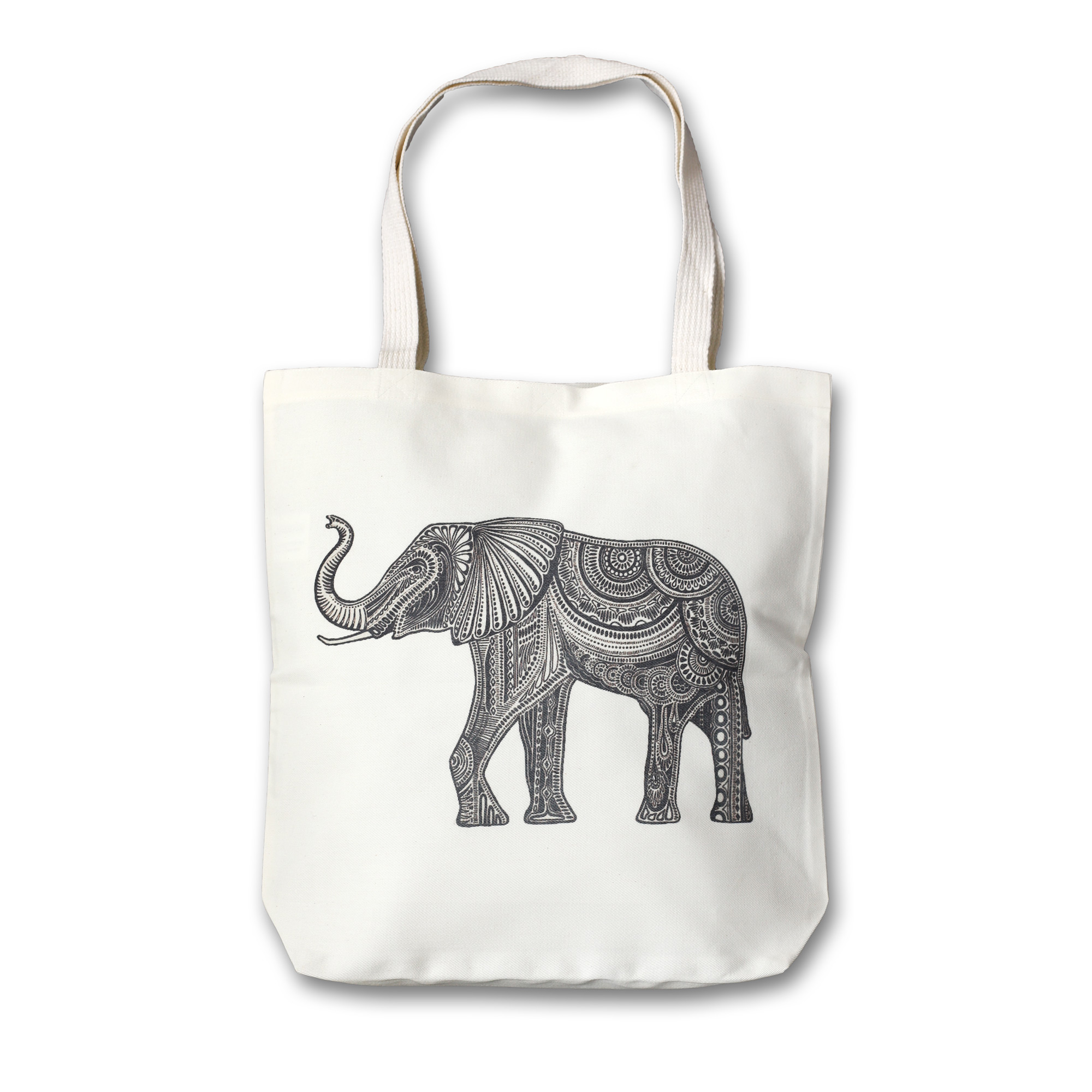 Stoffbeutel 'Elefant', weiß, L 40 cm, B 9 cm, H 40 cm günstig bestellen