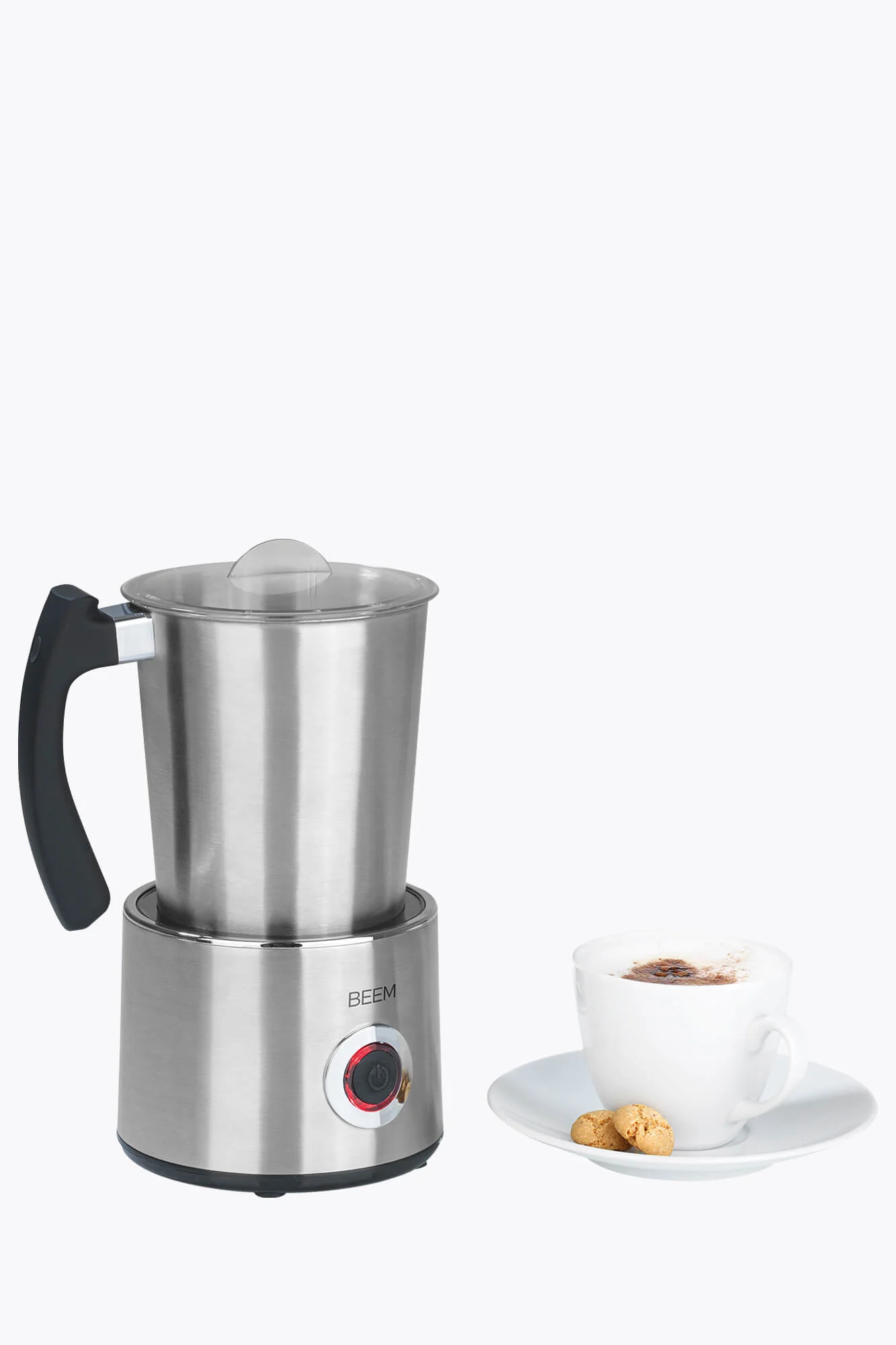 BEEM Milchaufschäumer Milk Swirl 230ml 650W Edelstahl/schwarz