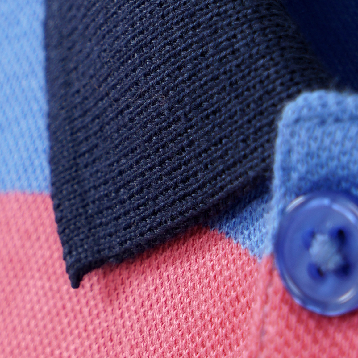 Topolino Jungen Poloshirt mit Streifen blau / rot