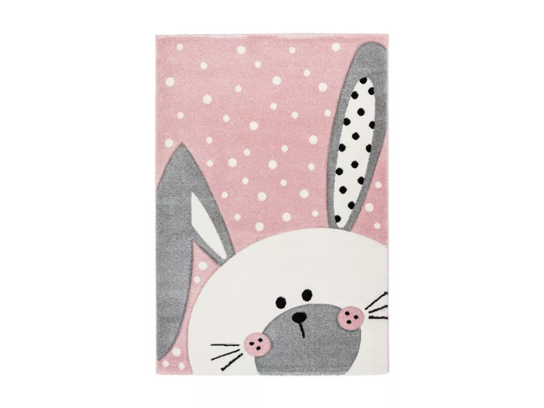 Tapis de Chambre Enfant Lapin 