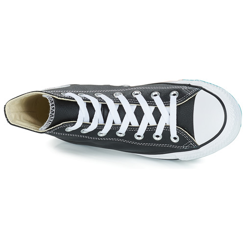 Converse - CHUCK TAYLOR ALL STAR LEATHER HI - Noir