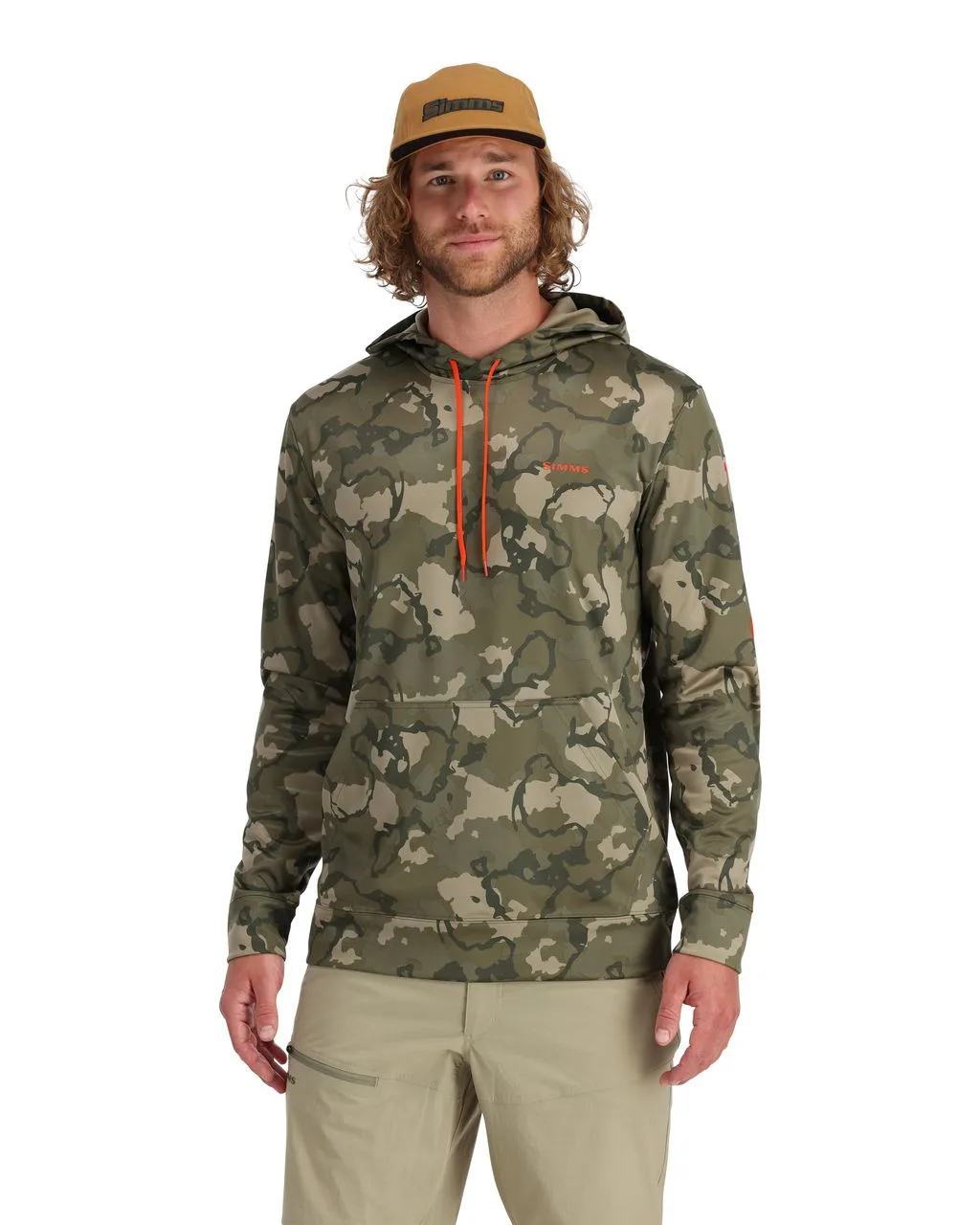 Simms Simms Challenger Hoody Regiment Camo Carbon