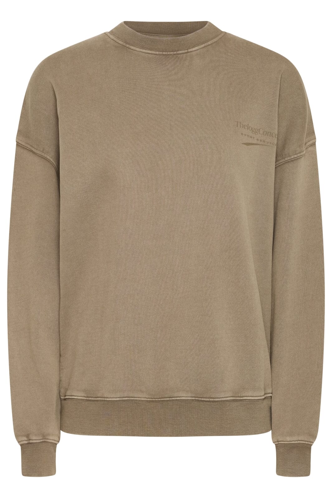 The Jogg Concept Jcrubi Logo Sweatshirt 181108 fallen rock