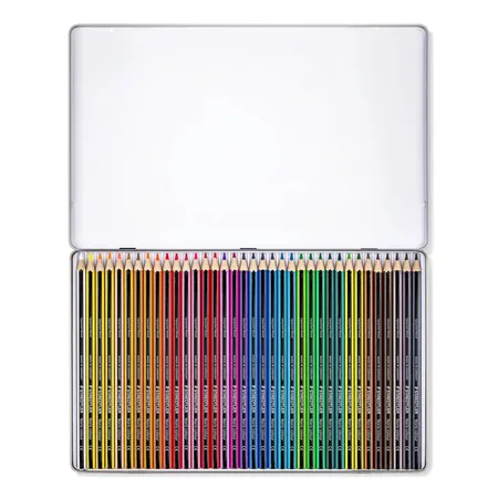 STAEDTLER® Buntstifte Noris® colour 185, ca. 3 mm, Metalletui mit 36 Farben 100% PEFC