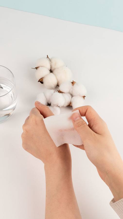 SOMISOME 1/2 Seeruse Cotton Pads 80pcs
