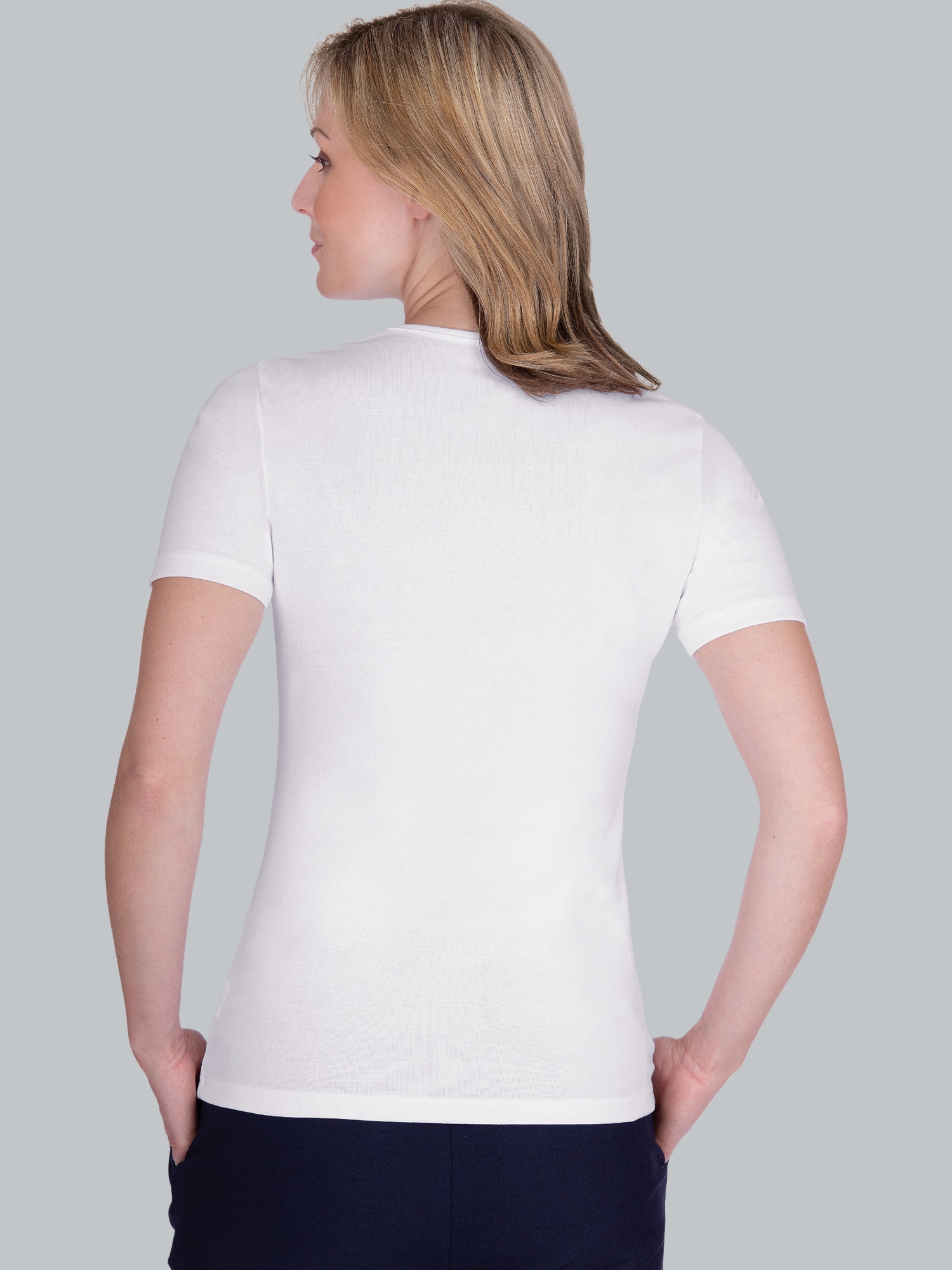 T-Shirt mit Kristallsteinen Weiss
