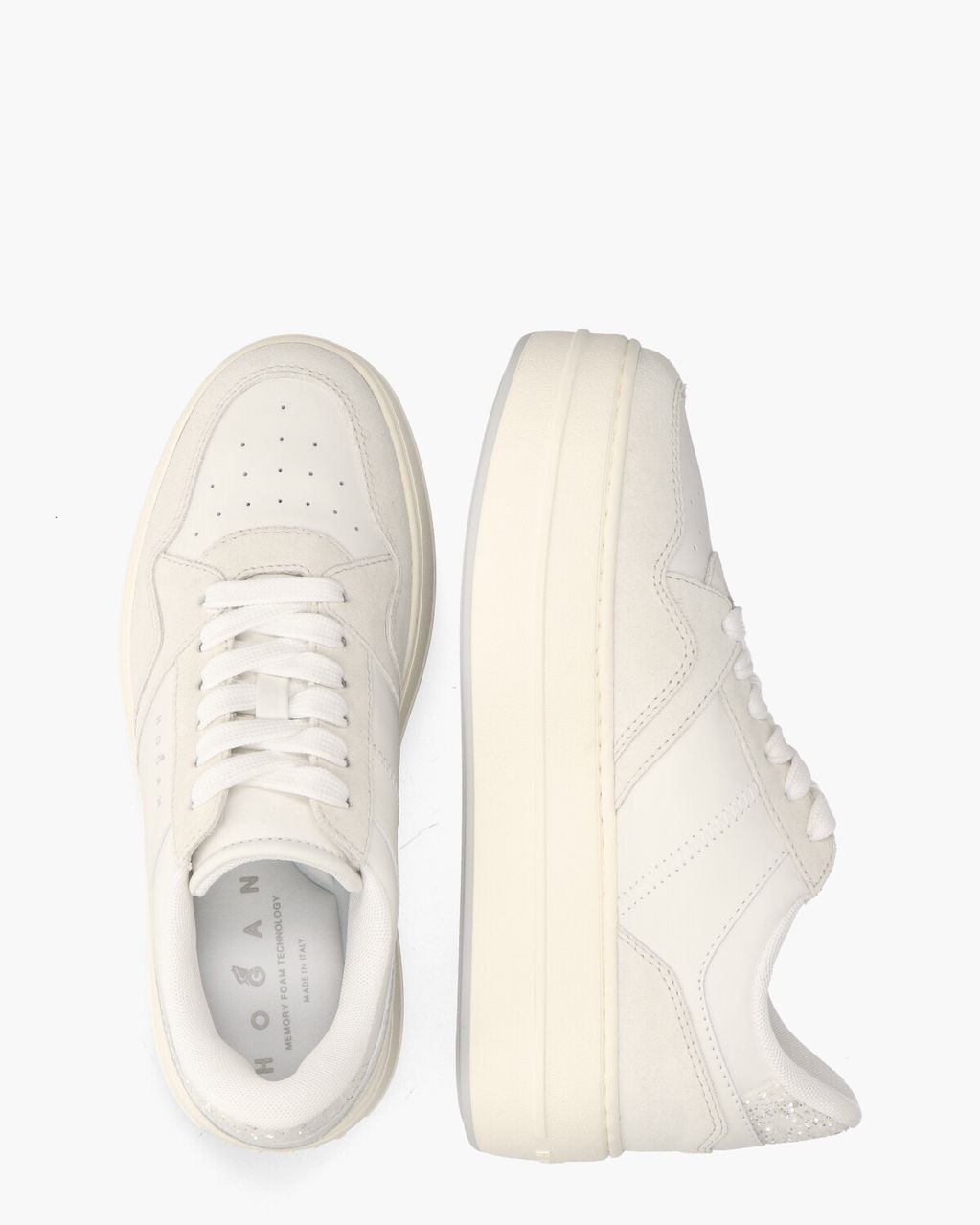 Hogan Skyscraper Wit/Off-White Damessneakers