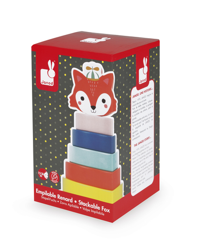 Empilable Renard - Baby Forest - JANOD