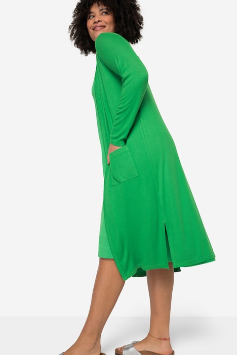 Long-Shirtjacke, gerade geschnitten, offene Jacke, Langarm