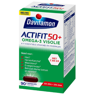 Davitamon Actifit 50  Omega-3 Visolie Capsules 90CP
