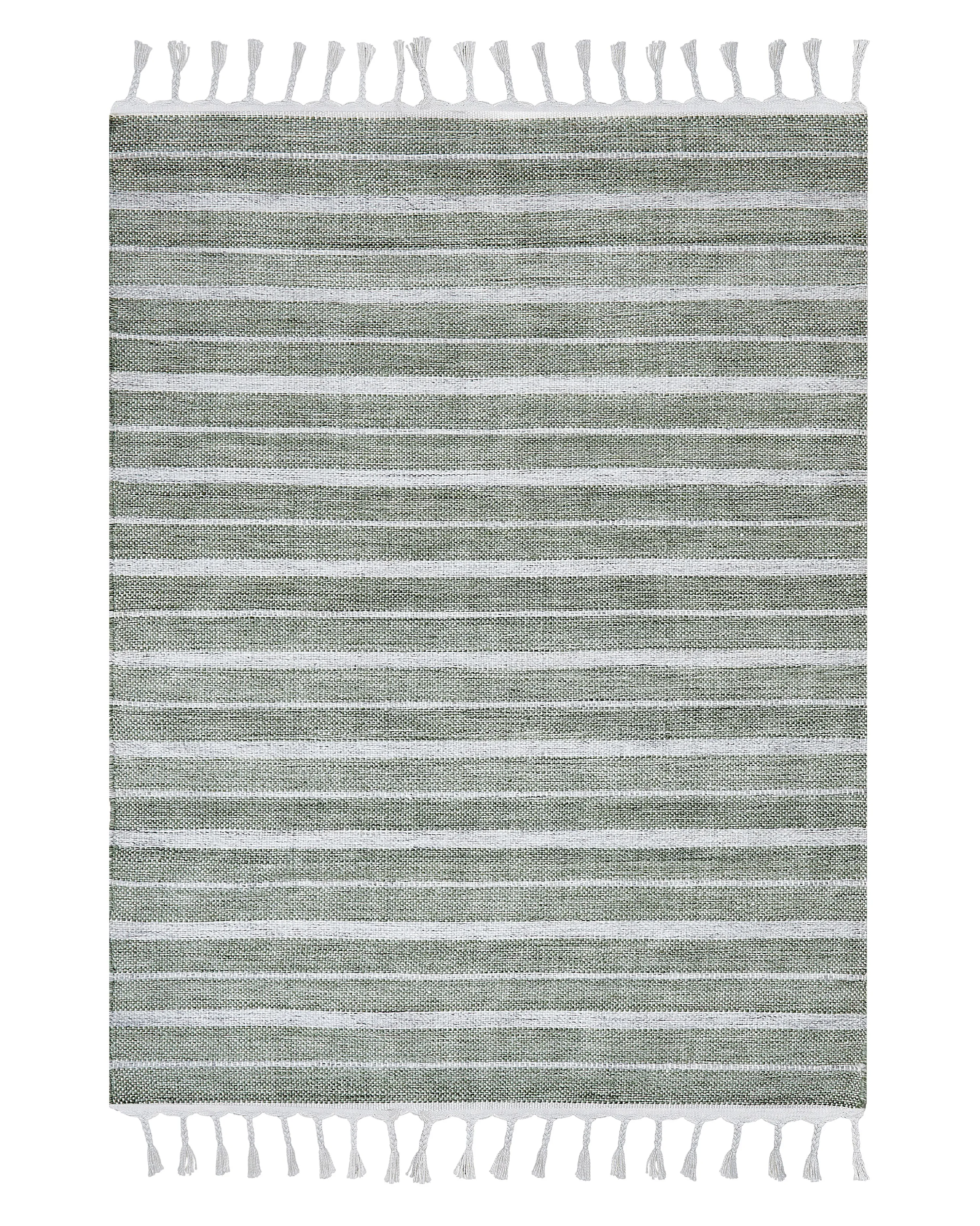 Vloerkleed BADEMLI Donkergroen 140 x 200 cm