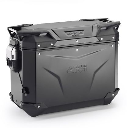 Valise Givi TREKKER OUTBACK EVO SMART 37 LITRES - NOIR (COTE GAUCHE) SANS BARILLET Universel - Noir