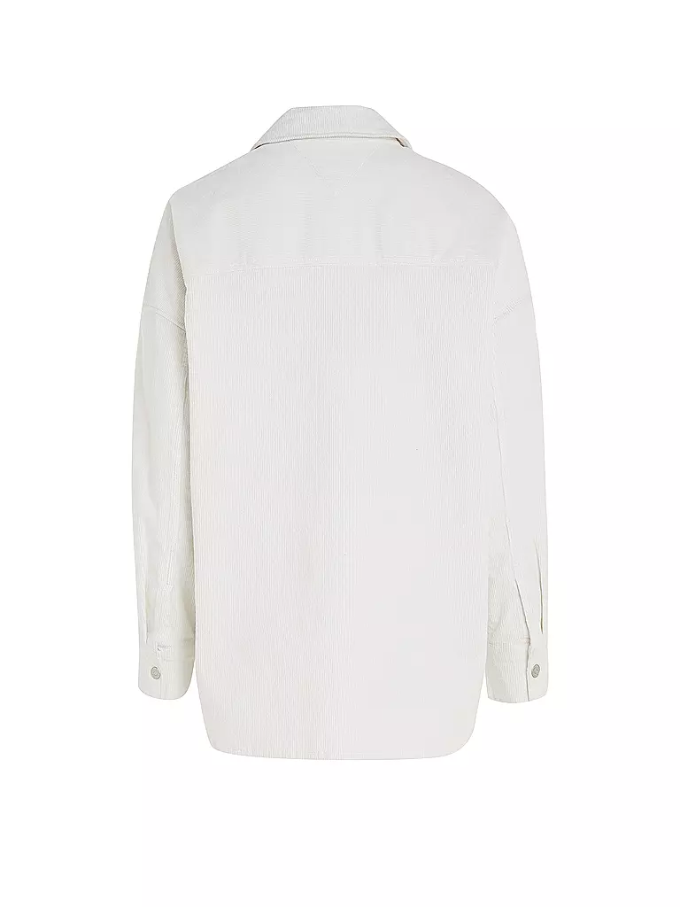 TOMMY JEANS Overshirt weiss